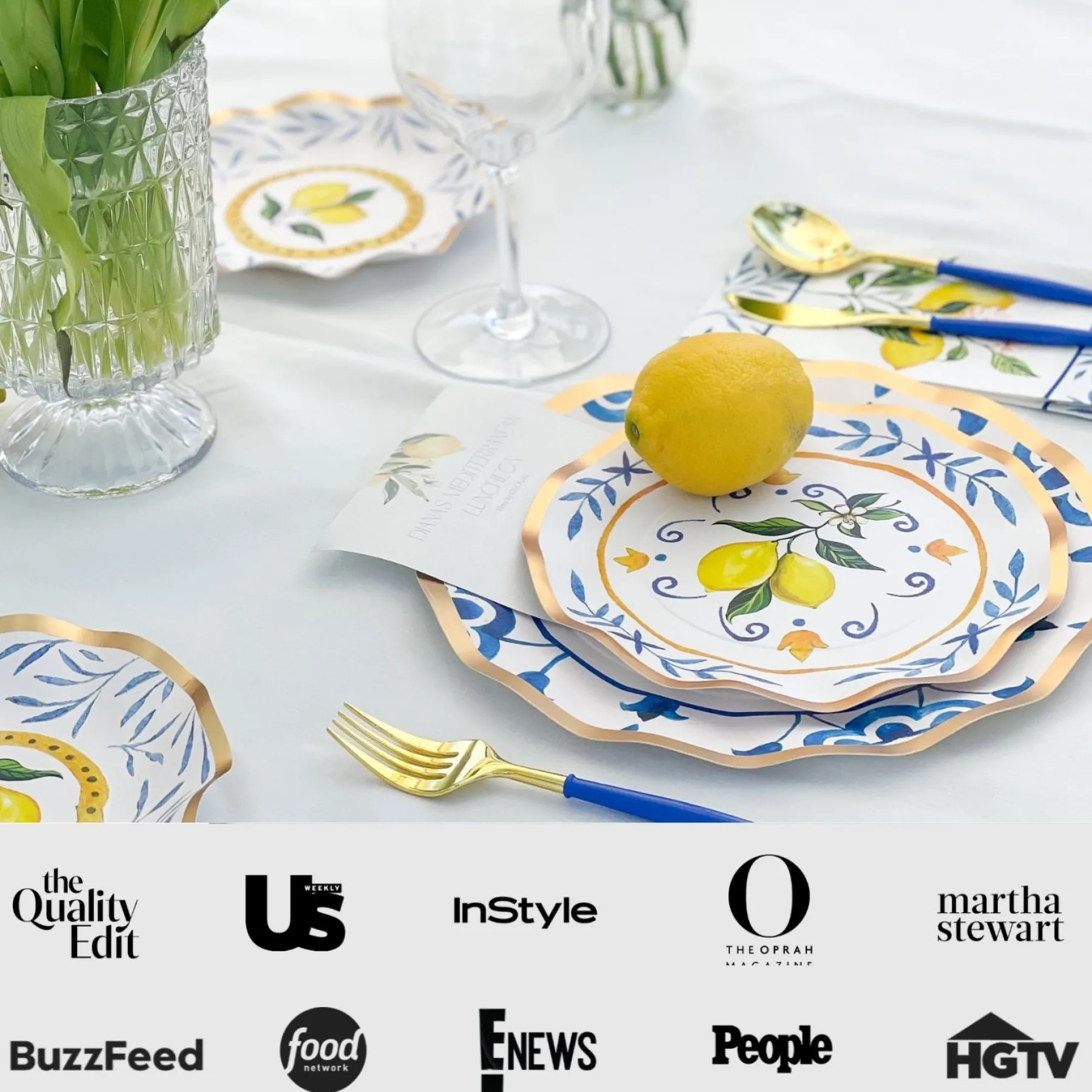 The Ultimate Capri Coast Tablescape-Sophistiplate LLC Discount