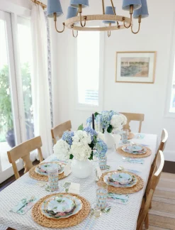 The Ultimate Summer Tablescape: Hydrangea-Sophistiplate LLC Clearance