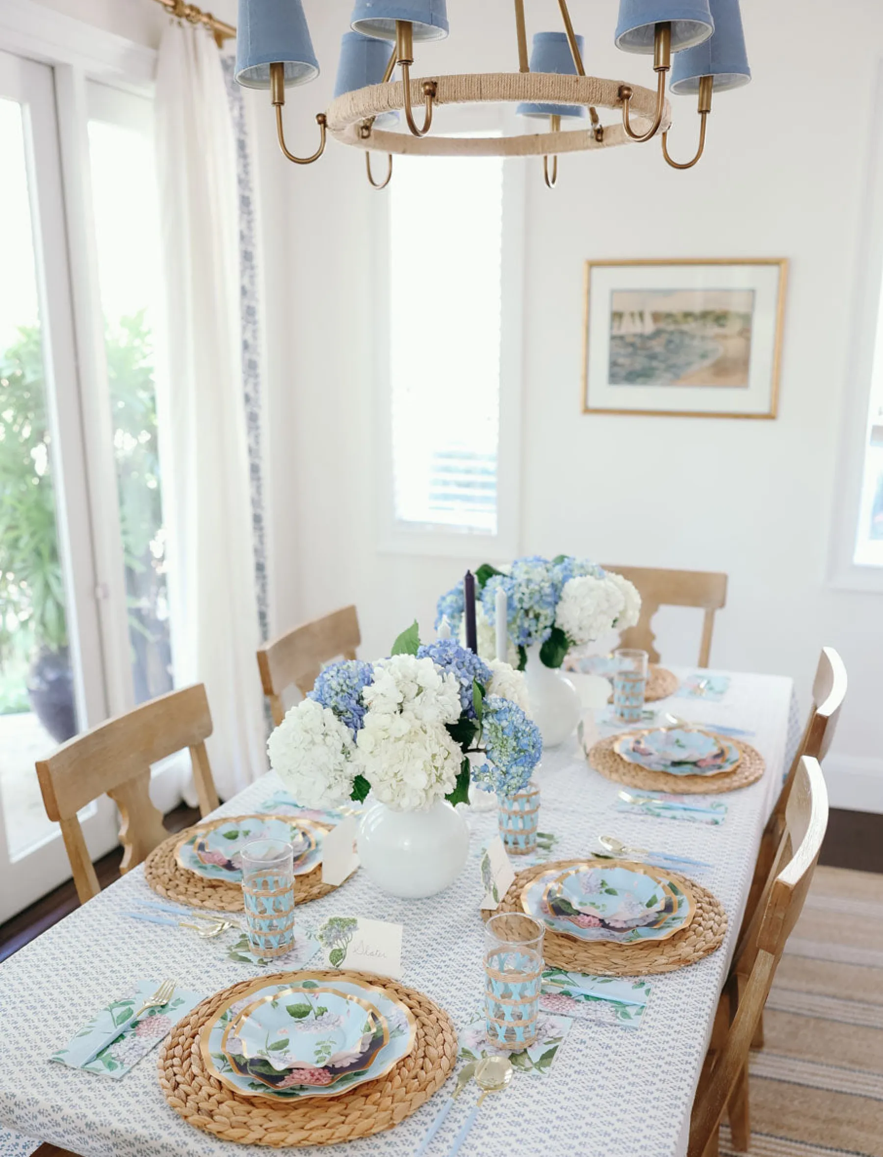 The Ultimate Summer Tablescape: Hydrangea-Sophistiplate LLC Clearance