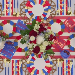The Ultimate 4th of July Tablescape: Modern Patriotic-Sophistiplate LLC Clearance