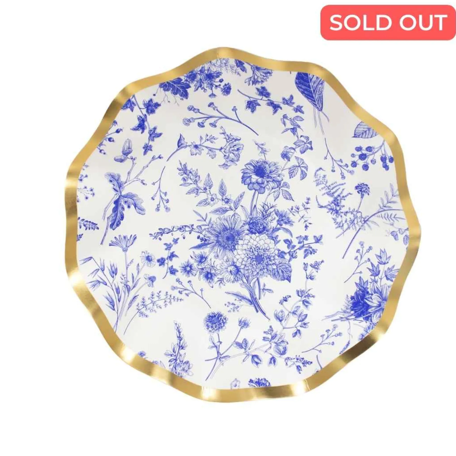 Timeless Wavy Paper Appetizer/Dessert Bowl/8pk-Sophistiplate Hot