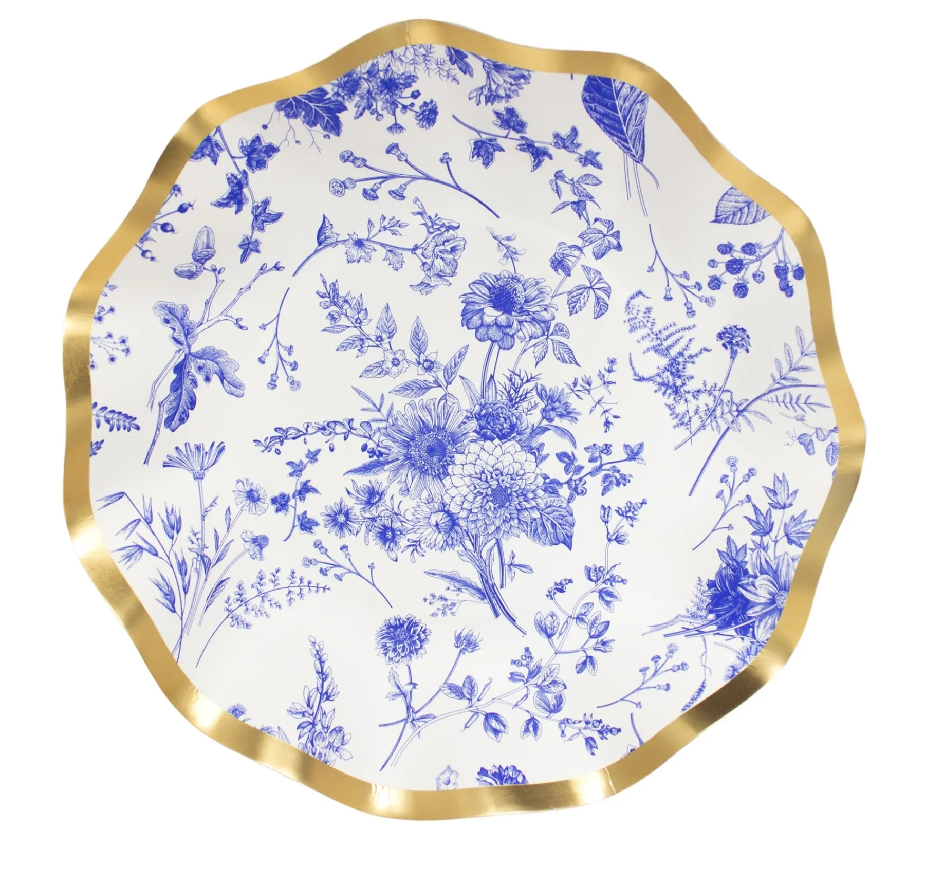 Timeless Wavy Paper Appetizer/Dessert Bowl/8pk-Sophistiplate Hot