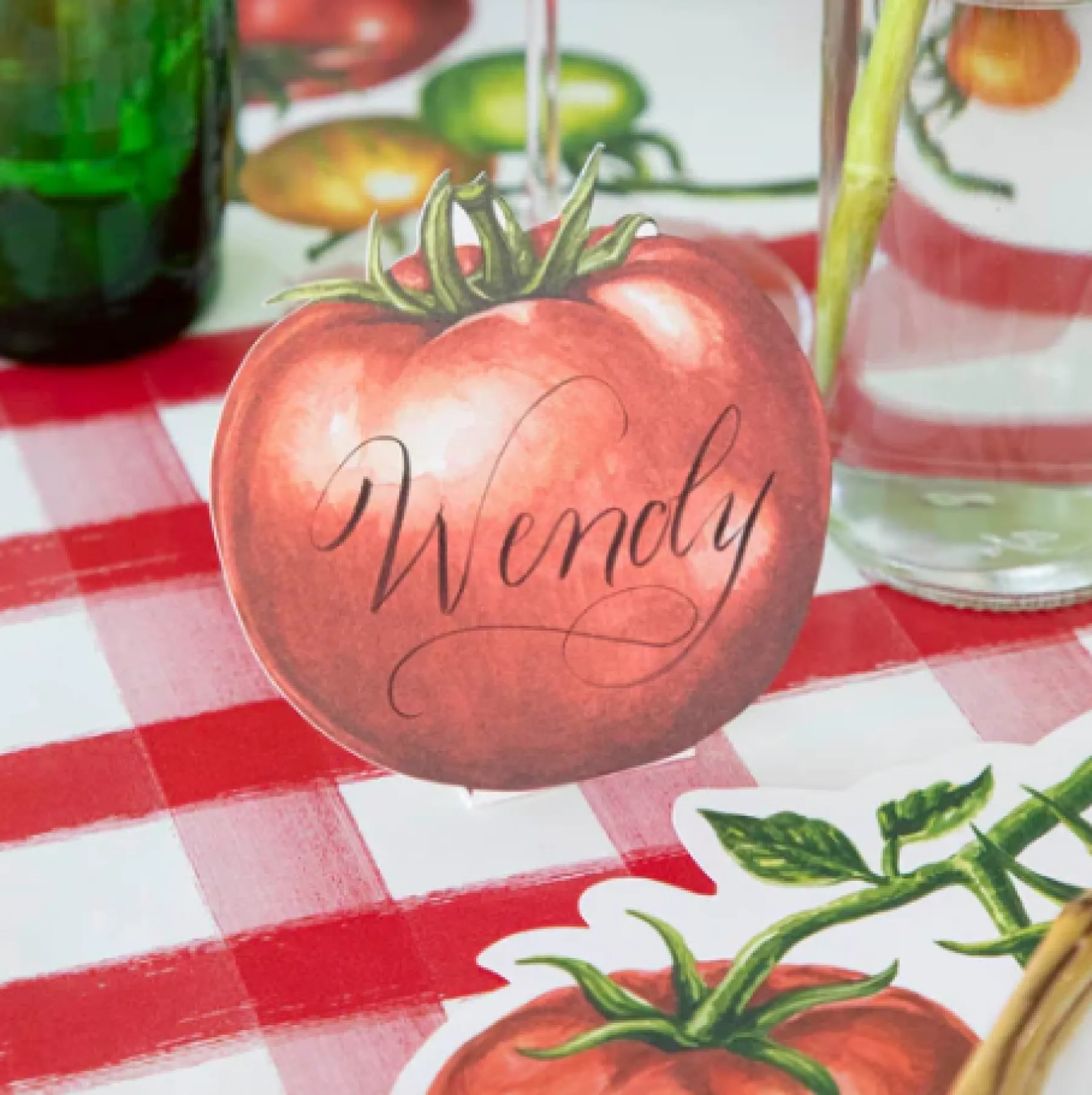 Tomato Place Card - Pack of 12-Hester u0026 Cook Online