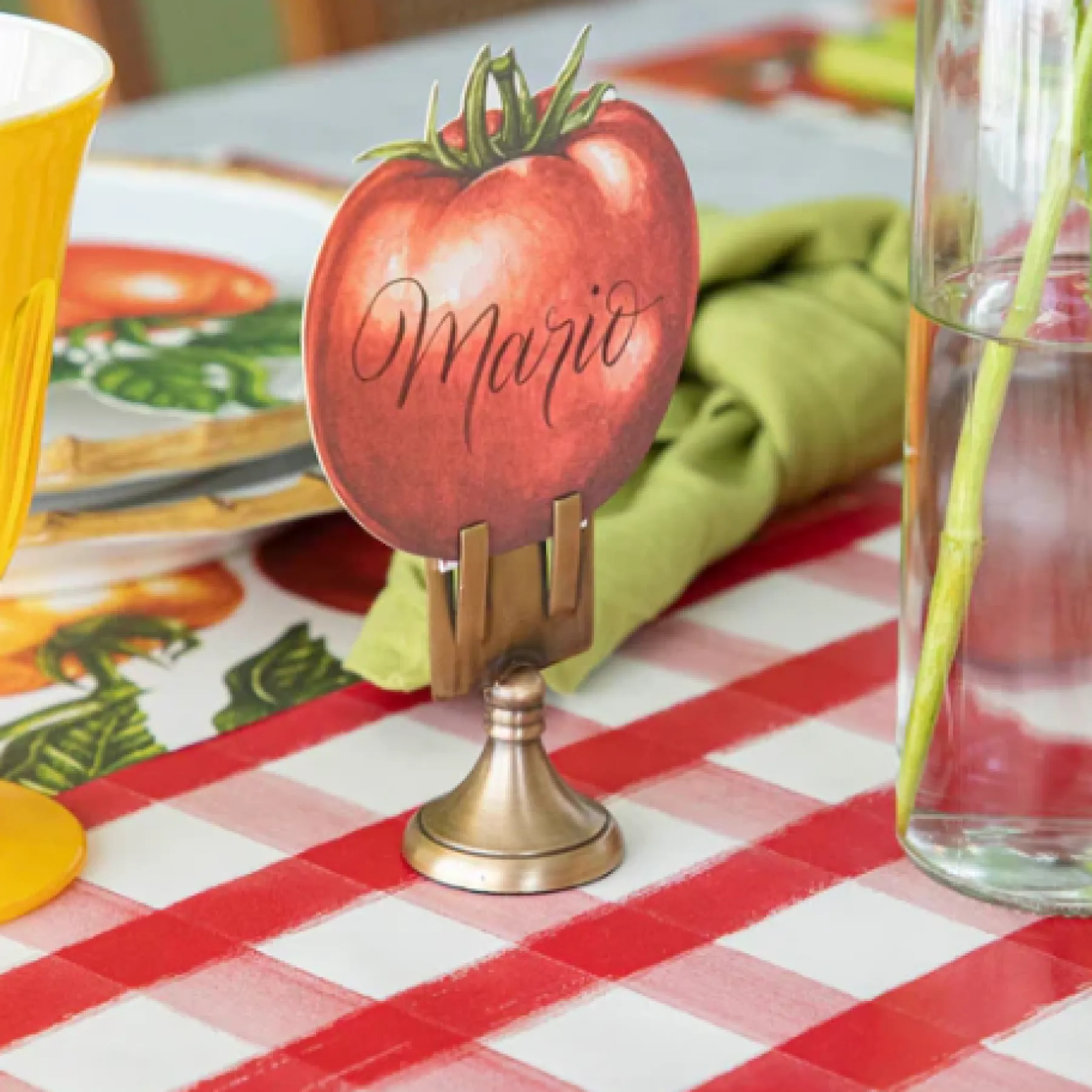 Tomato Place Card - Pack of 12-Hester u0026 Cook Online