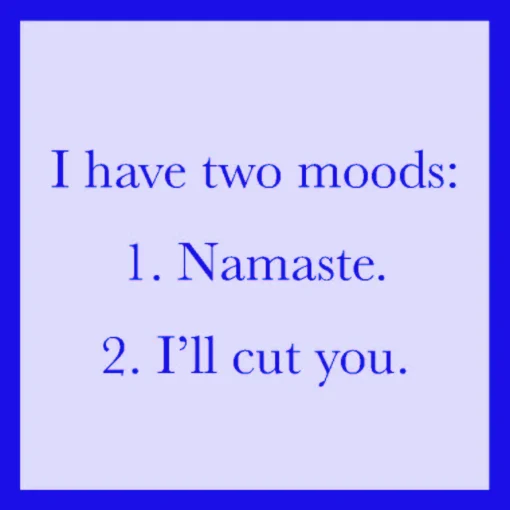 Two Moods Coaster-drinksonmecoasters Best
