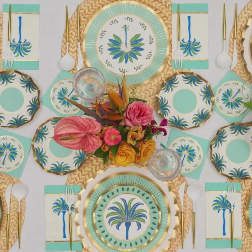 Ultimate Preppy Palm Tablescape-Sophistiplate LLC Outlet