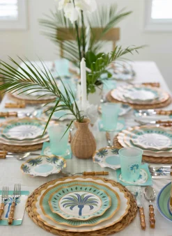 Ultimate Preppy Palm Tablescape-Sophistiplate LLC Outlet