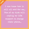 Unplug Life Support Card-Drinks On Me Outlet