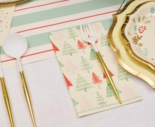 Vintage Santa Guest Towels/20pk-Sophistiplate Hot
