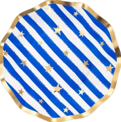 Wavy Appetizer/Dessert Bowl Patriotic Confetti/8ct-Sophistiplate Discount