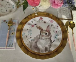 Wavy Dinner Plate Charming Easter - 8pkg-Sophistiplate Fashion