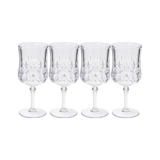 Wine Classic Stemmed | Clear | 4 Pack | 16 Oz-Sophistiplate LLC New