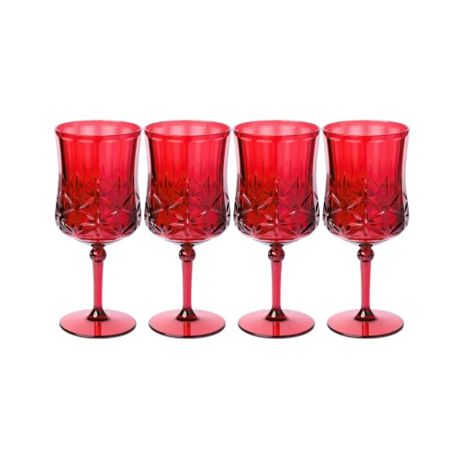 Wine Classic Stemmed | Red | 4 Pack | 16 Oz-Sophistiplate LLC Sale
