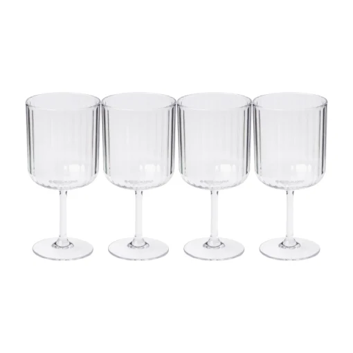 Wine Modern Stemmed | Clear | 4 Pack | 17 Oz-Sophistiplate LLC Outlet